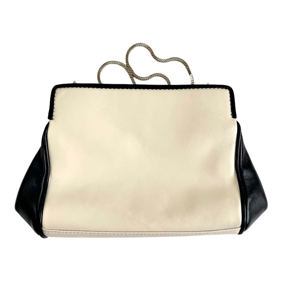 Kate Spade Cream and Black shoulder bag with chain and bow detail - Picture 4 of 8